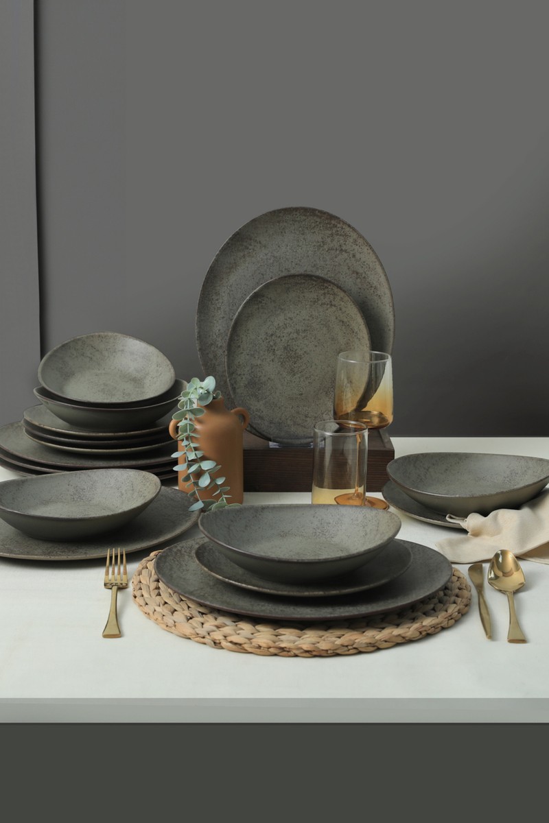 Keramika Stella Yemek Takımı 18 Parça 6 Kişilik 982/20572