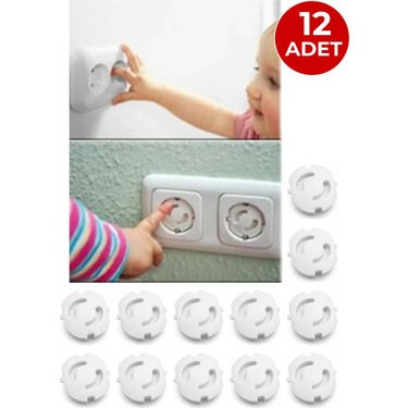 Ketbox Ketbox 12 Adet Priz Kapatıcı | Çocuk Güvenlik Priz Kilidi | Bebek & Çocuk Priz fiyatı ve görseli