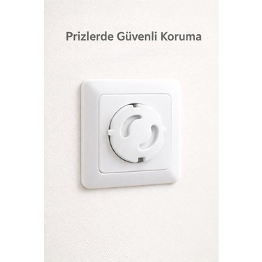Ketbox Ketbox 12 Adet Priz Kapatıcı | Çocuk Güvenlik Priz Kilidi | Bebek & Çocuk Priz — 3. ürün görseli