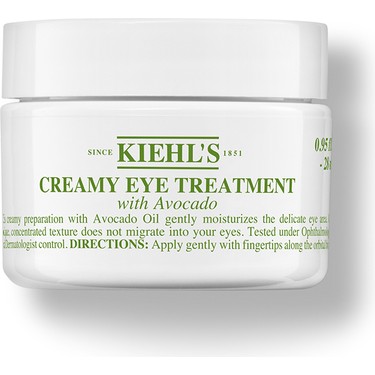 Kiehl's Kiehl's 28 ml Avokado Yağlı Göz Kremi Yoğun Nemlendirme Özelliği ile Göz Çevresini fiyatı ve görseli