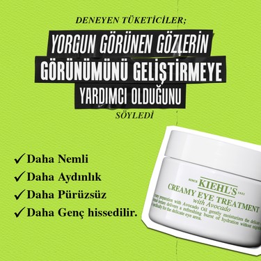 Kiehl's Kiehl's 28 ml Avokado Yağlı Göz Kremi Yoğun Nemlendirme Özelliği ile Göz Çevresini — 3. ürün görseli