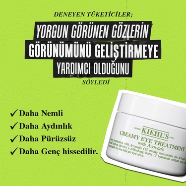 Kiehl's Kiehl's Avokado İle Yoğun Nemlendiren Göz Kremi 14 ml Kremsi Göz Bakım — 3. ürün görseli