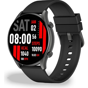 Kieslect Kieslect KR 1,32 inç Ekranlı Arama Özellikli Akıllı Saat Sağlık Takibi ve Bluetooth Bağlantı — 2. ürün görseli