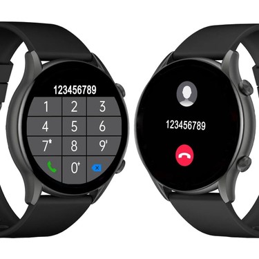Kieslect Kieslect KR 1,32 inç Ekranlı Arama Özellikli Akıllı Saat Sağlık Takibi ve Bluetooth Bağlantı — 6. ürün görseli
