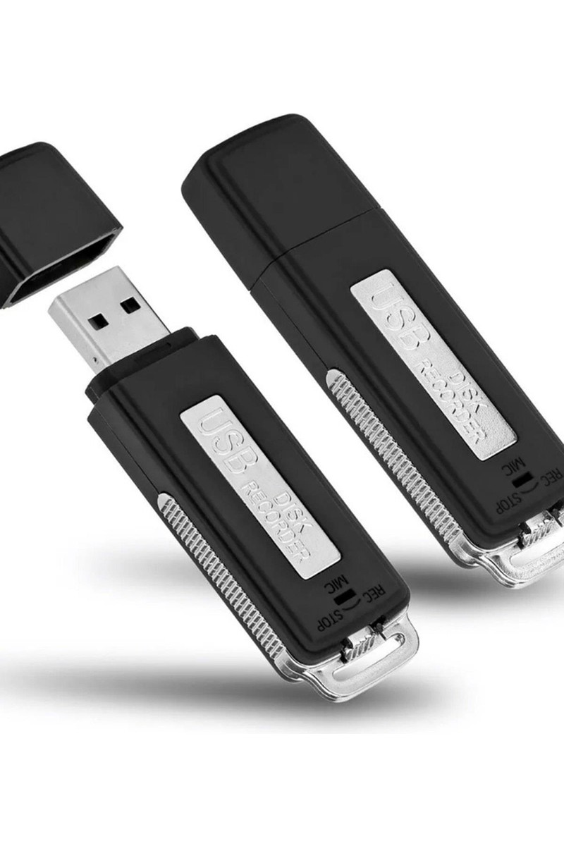 Kingboss USB Şeklinde Ses Kayıt Cihazı 8 GB Radyo Özellikli Taşınabilir Ses Kayıt Aleti