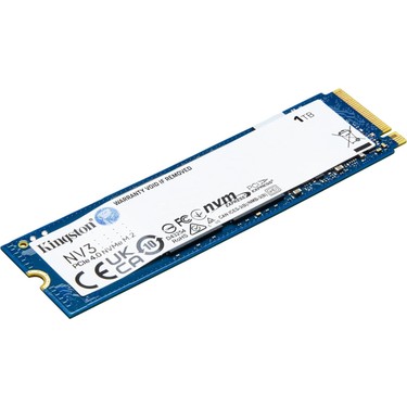Kingston Kingston 1TB NV3 M.2 2280 NVMe SSD | PCIe 4.0 Gen 4x4 | Up to 6000 MB-s | — 6. ürün görseli
