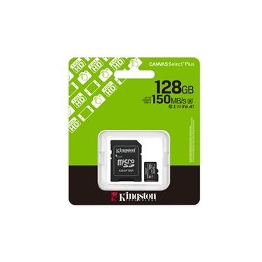 Kingston Kingston SDCS3/128GB 128GB microSDXC Canvas Select Plus Gen3 A1 150MB/s Hızlı Kart + — 6. ürün görseli