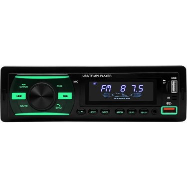 Kingwin Kingwin Çift USB / Çift Rca Amfi Çıkışlı Ekstra Bass 7 Renk Rgb Oto Teyp - Bluetooth & Uzaktan — 6. ürün görseli