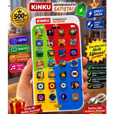Kinku Kinku KİNKU Oyuncak Dokunmatik Eğitici Kukuli Telefon Şarjlı Edilebilir Cep telefonu +500 Farklı fiyatı ve görseli