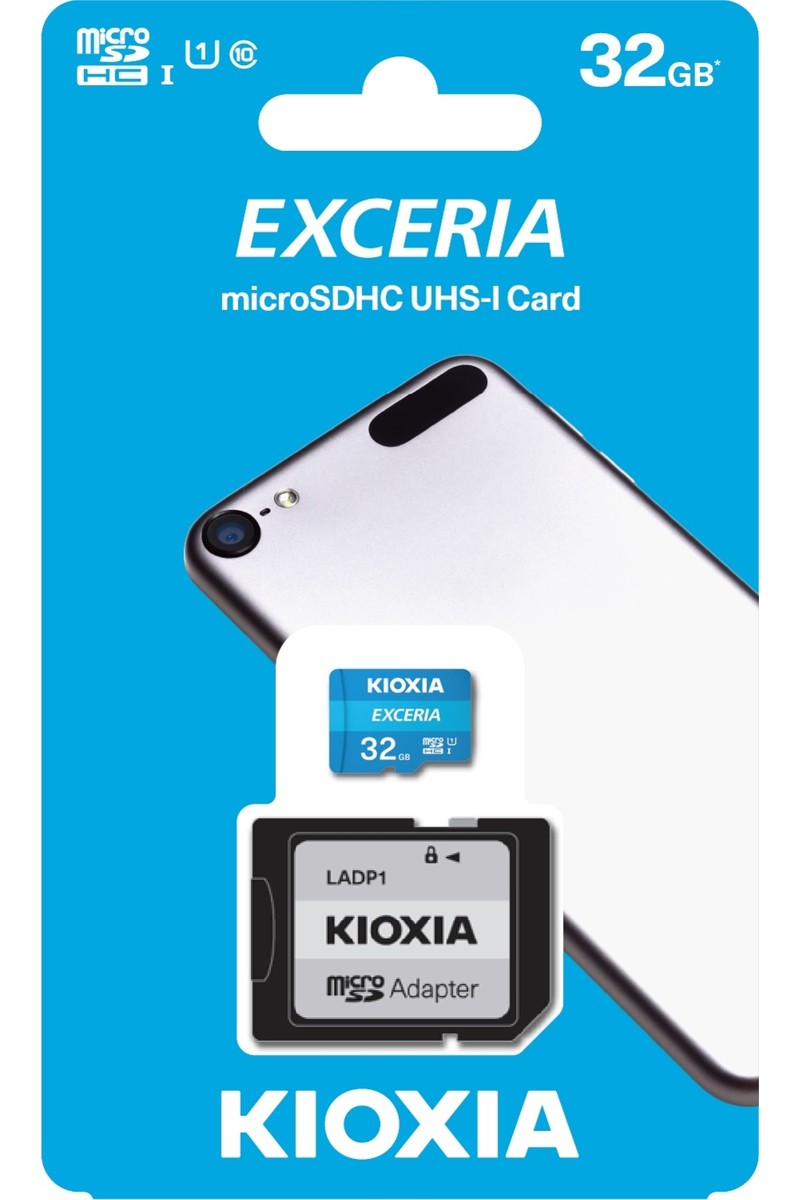 Kioxia Kioxia 32GB Exceria MicroSDHC UHS-1 Class-10 100MB/sn Hafıza Kartı — 6. ürün görseli