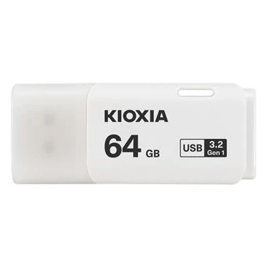 Kioxia 64GB U301 Beyaz USB 3.2 Gen 1 Flash Bellek
