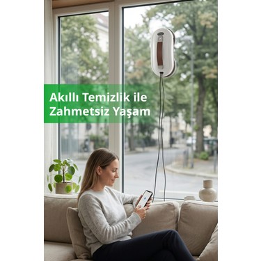 Kiwi Kiwi KWC-7131 Pencere Temizleme Robotu | Otomatik Emiş & Çift Mop & Uzaktan — 4. ürün görseli