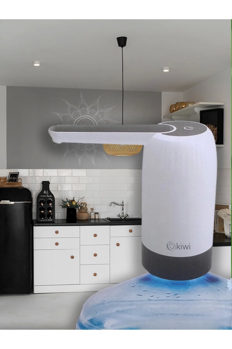 Kiwi KWP 8513 Şarjlı Su Pompası 500 ml Beyaz Renk Kolay Kullanım ve Taşınabilirlik Özellikli