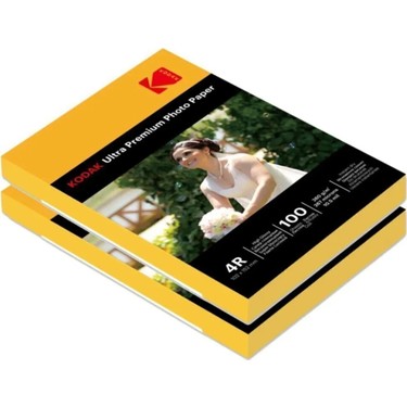 Kodak Kodak 10X15 Parlak Fotoğraf Kağıdı 260 Gram 2'li Paket 200 Adet Hızlı Kuruma — 3. ürün görseli