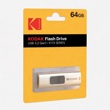 Kodak Kodak 64GB 3.2 Gen1 Elmas Desen Görünümlü Tak-Çalıştır USB Bellek fiyatı ve görseli