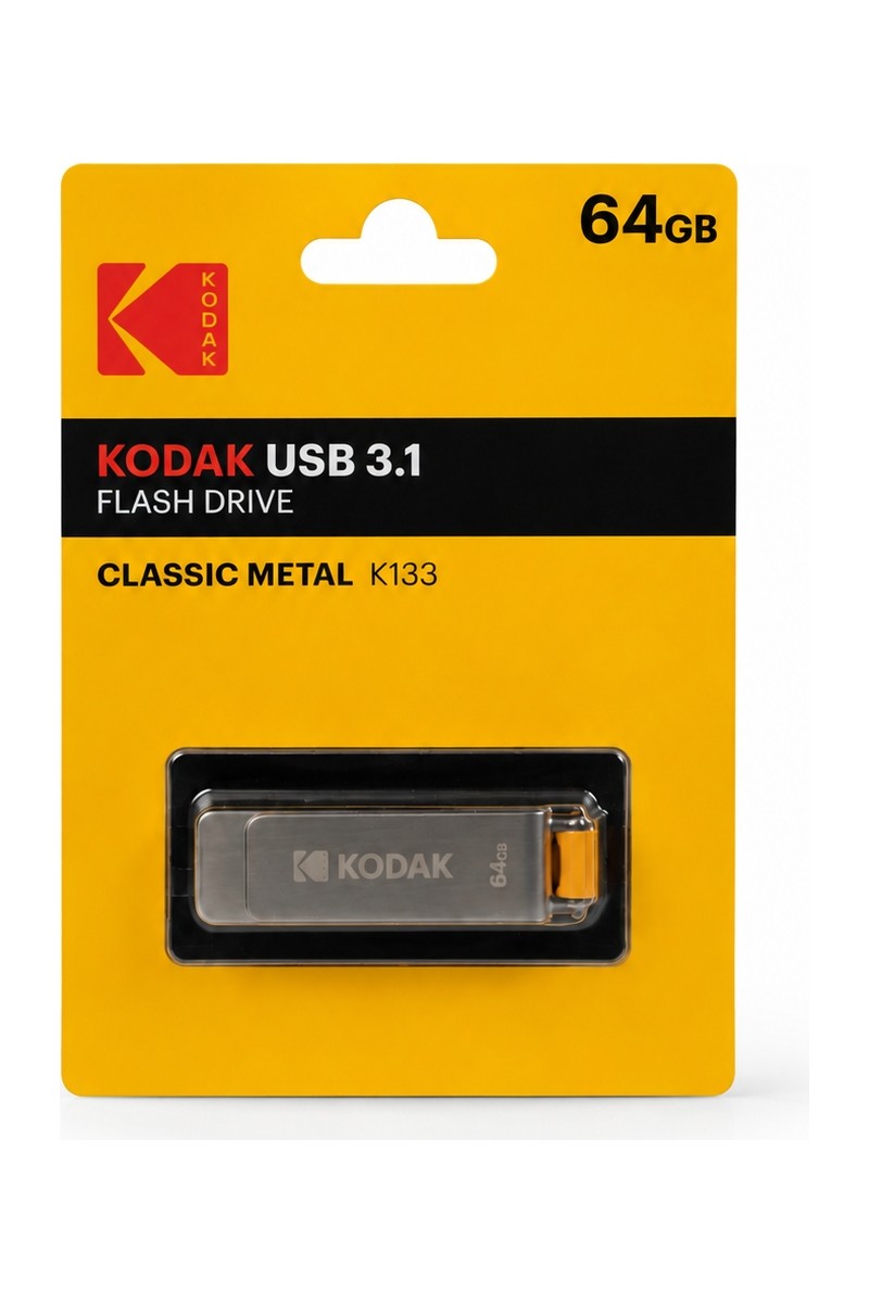 Kodak Kodak 64GB 3.2 Gen1 Premium Metal Alaşım Tak-Çalıştır USB Bellek — 5. ürün görseli
