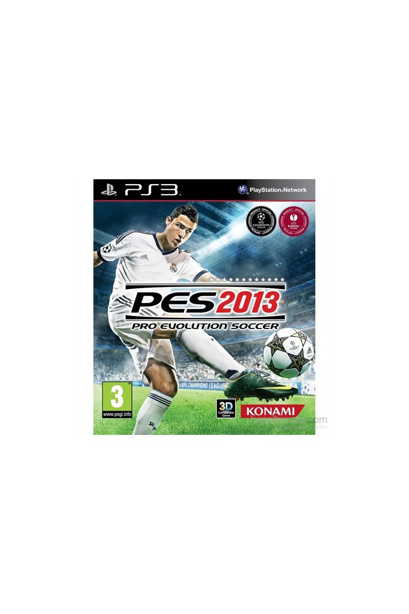 Konami Pes 2013 PS3 Türkçe Oyunu Spor Türünde Pro Evolution Soccer Playstation 3 Uyumluluğu