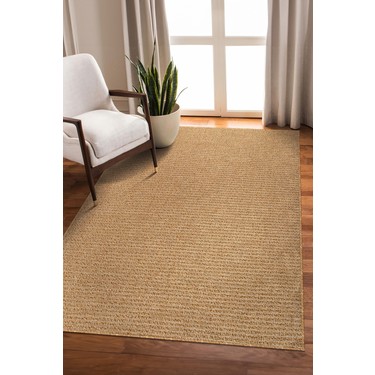 Konfor Halı Konfor Jutem 0103 Büyük Ebat Jüt Hasır Bukle Örme Kilim Modern Oturma Odası Salon Halısı İç ve Dış fiyatı ve görseli