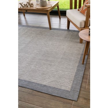 Konfor Halı Konfor Halı Konfor Sisalux 3092 Gri Jüt Tabanlı Modern Dokuma Kilim Sisal Hasır Halı 80x150 — 2. ürün görseli
