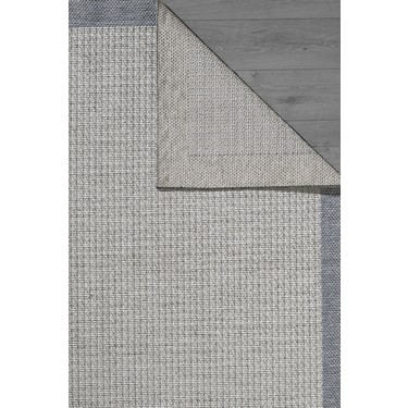Konfor Halı Konfor Halı Konfor Sisalux 3092 Gri Jüt Tabanlı Modern Dokuma Kilim Sisal Hasır Halı 80x150 — 5. ürün görseli