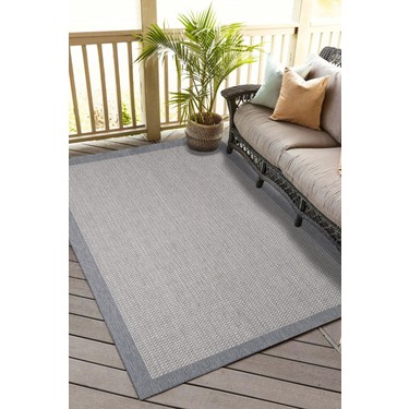 Konfor Halı Konfor Halı Konfor Sisalux 3092 Gri Jüt Tabanlı Modern Dokuma Kilim Sisal Hasır Halı 80x150 — 6. ürün görseli