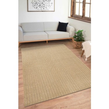 Konfor Halı Konfor Halı Sisaluna 4443 Bej Renkli Jüt Tabanlı Modern Dokuma Kilim El Yapımı Sisal Hasır fiyatı ve görseli