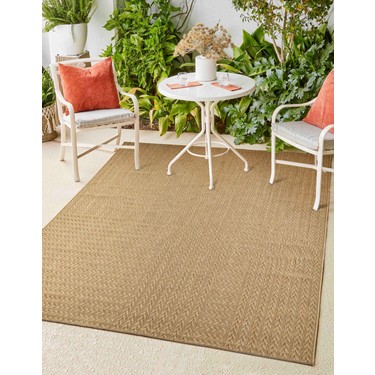 Konfor Halı Konfor Halı Sisaluna 4443 Bej Renkli Jüt Tabanlı Modern Dokuma Kilim El Yapımı Sisal Hasır — 6. ürün görseli