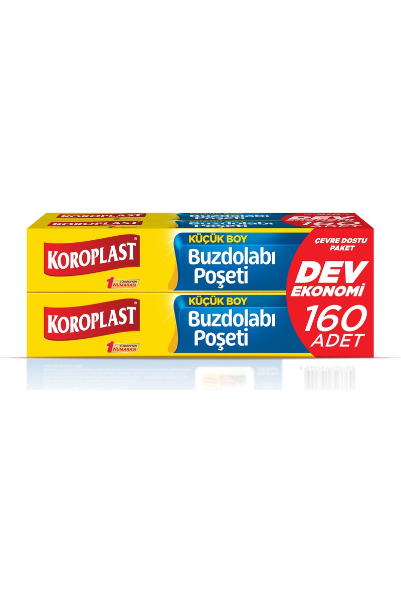 Koroplast Koroplast Küçük Boy Buzdolabı Poşeti 4Al3Öde, Küçük Boy 160'lı Buzdolabı Torbası, Sızdırmaz 40'lı — 3. ürün görseli