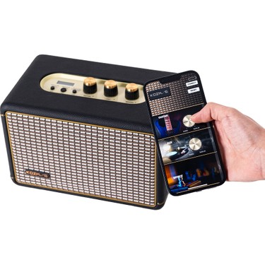 Kozmos Kozmos Blaze-30BK 30W Uygulama ile Kontrol Edilebilen Elektro Gitar Amfisi ve Bluetooth — 3. ürün görseli