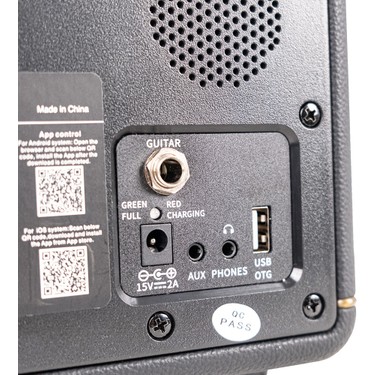 Kozmos Kozmos Blaze-30BK 30W Uygulama ile Kontrol Edilebilen Elektro Gitar Amfisi ve Bluetooth — 5. ürün görseli