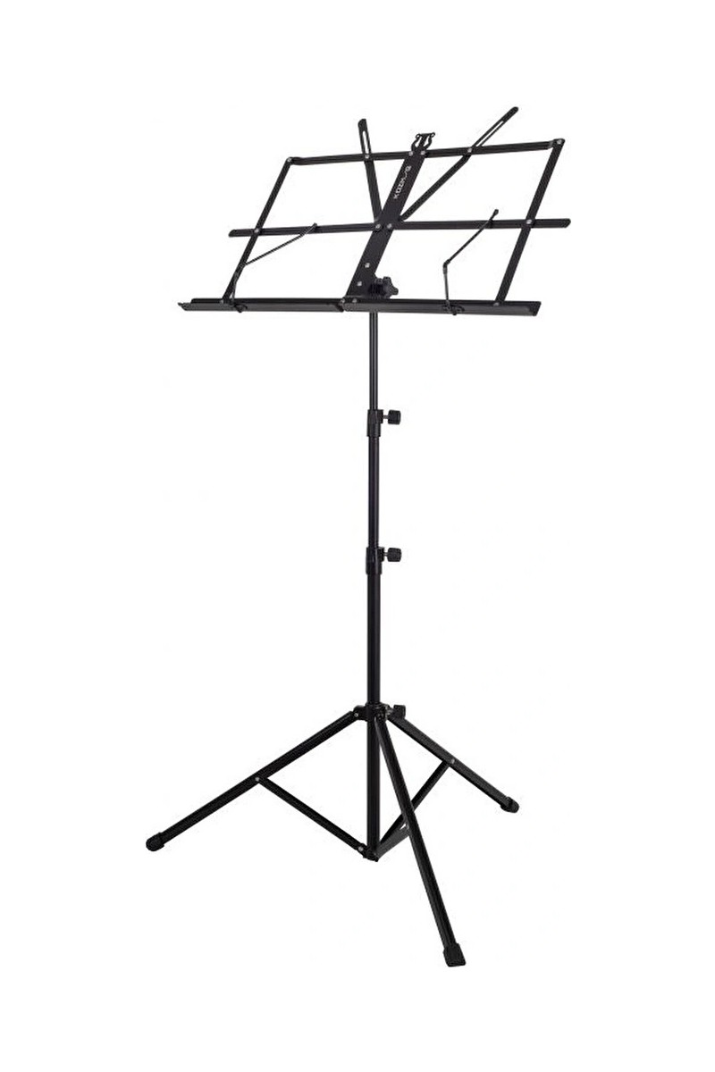 Kozmos Katlanabilir Nota Sehpası KS-MS402 Taşınabilir Müzik Aksesuarı Siyah Renkli