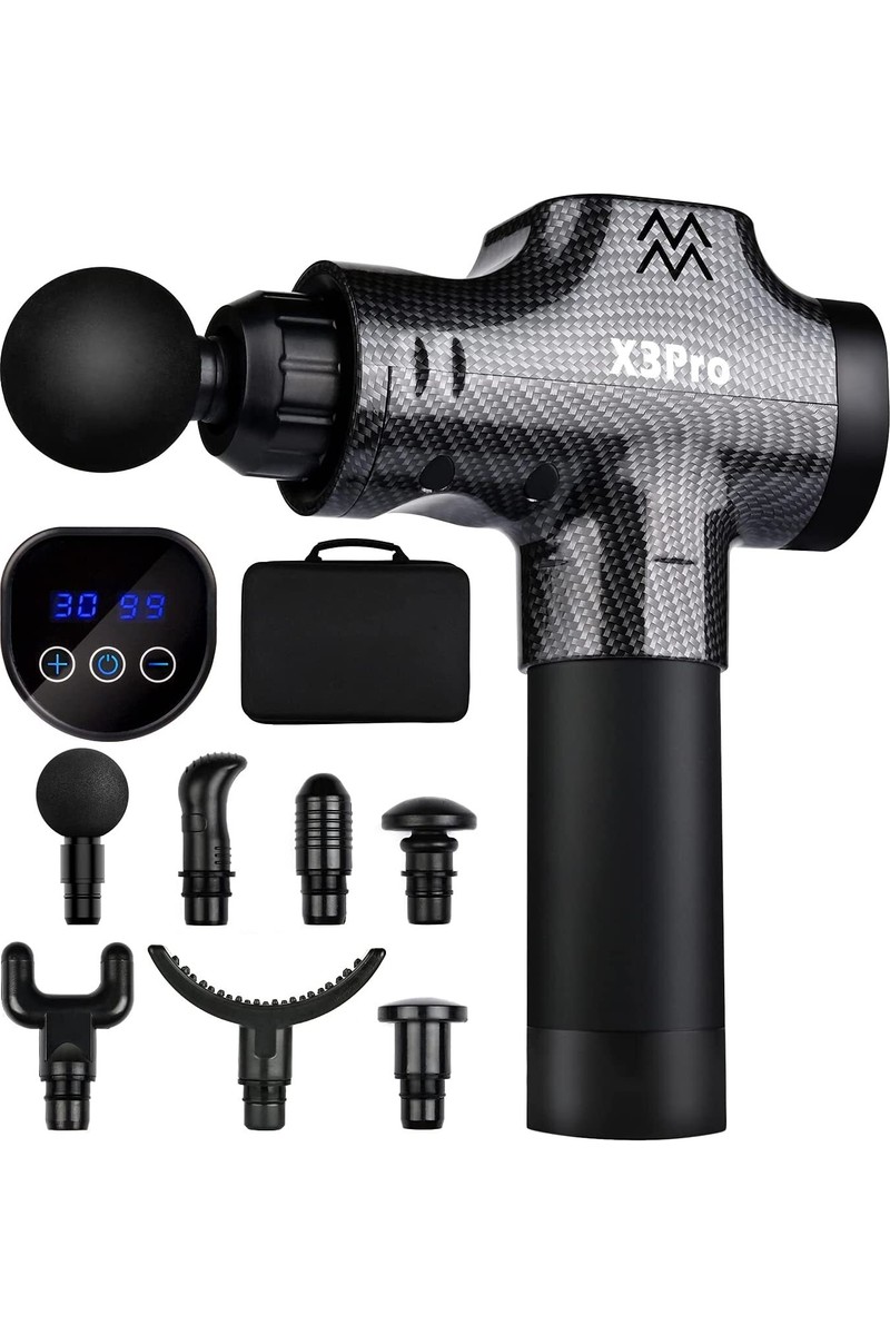 Kraft Hart Kraft Hart X3PRO Masaj Tabancası 24V  Spor 30 Hız Vurmalı Süper Sessiz Fırçasız — 6. ürün görseli