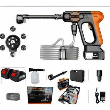 Kraft Hart Kraft Hart Yüksek Basınçlı Oto Araba Bahçe Yıkama Makinesi 20 bar 150W Güçlü Motor — 6. ürün görseli