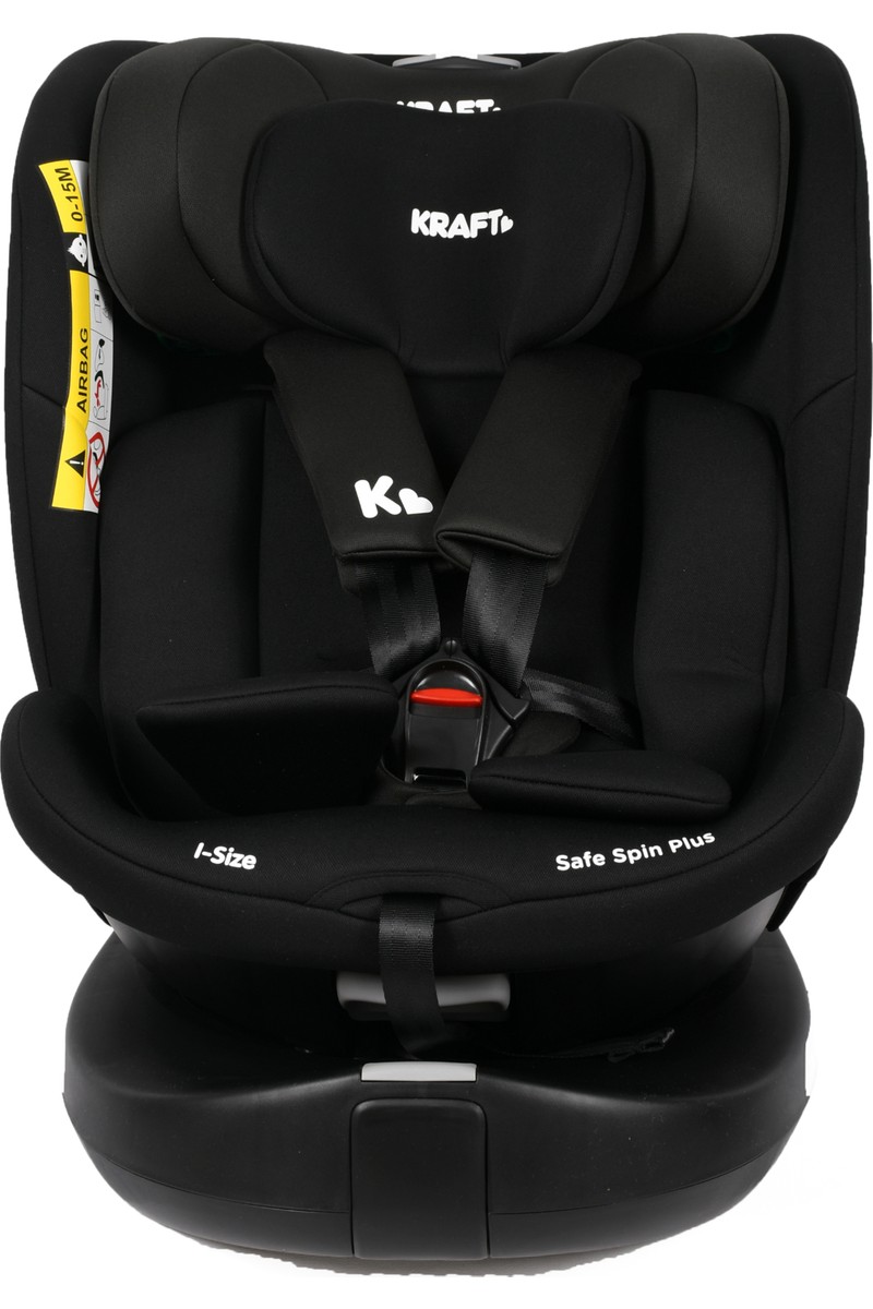 Kraft Kraft Safe Spin Plus I-Size Oto Koltuğu 0-36 kg Siyah Isofix Özellikli Güvenli Taşıma fiyatı ve görseli