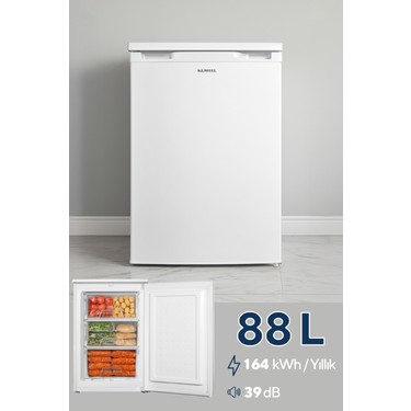 Kumtel Kumtel 3 Çekmeceli Dikey  Derin Dondurucu 88L — 4. ürün görseli