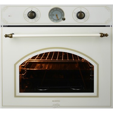 Kumtel Kumtel Rustik Bej Emaye Ankastre Set ( LX-410BF - B66-SF2(AT)(4PRO) - Dp6-Rbg — 4. ürün görseli