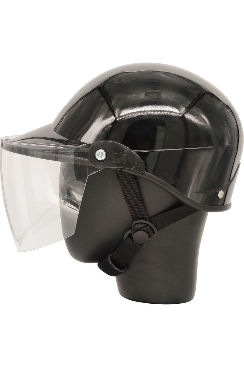 Kuzey Motor Jokey Kask Siyah Güvenlik Odaklı Tasarım ve Konforlu İç Yapı ile Standart Beden