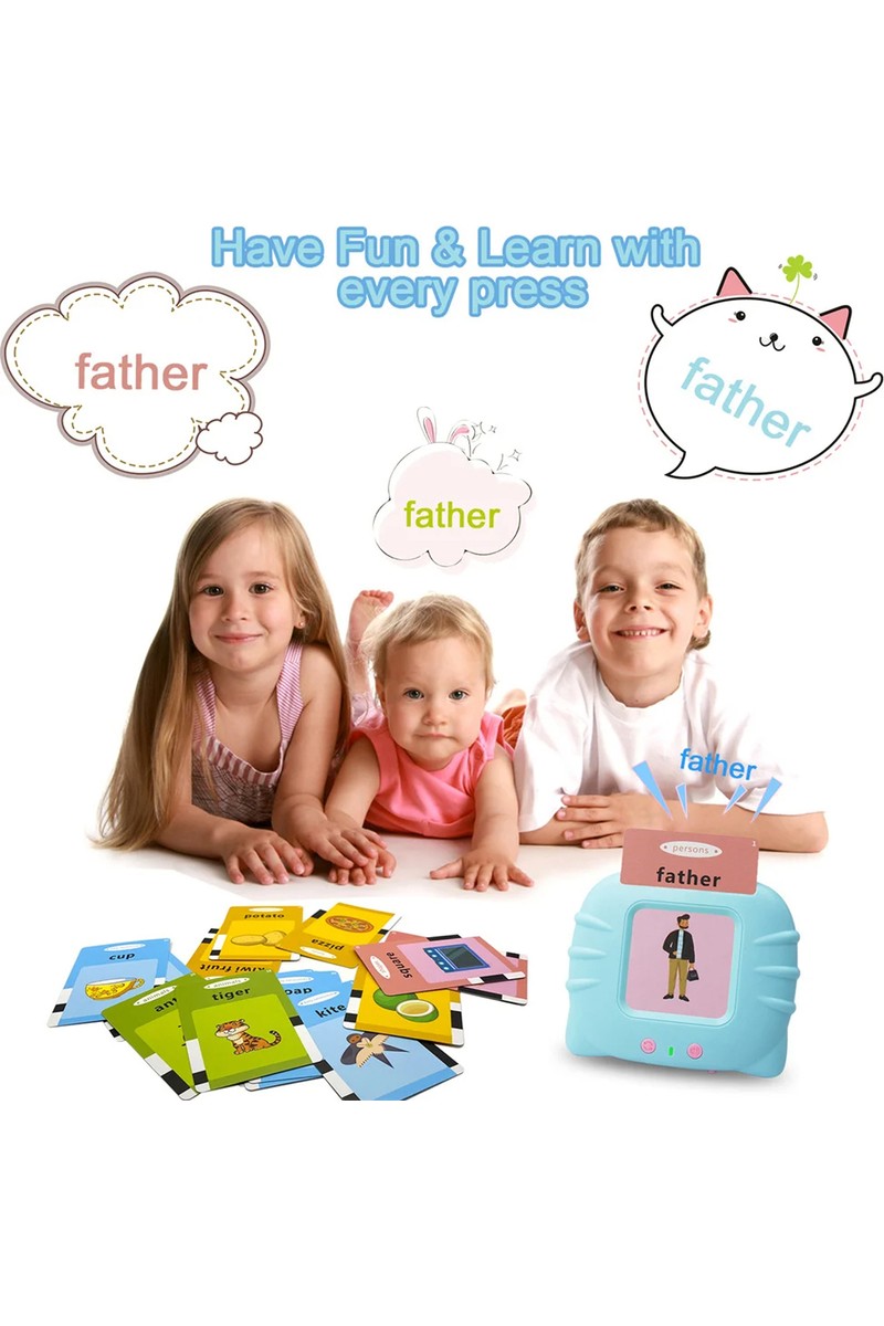Learning Fun Learning Fun 224 Adet Flash Kart Şarjlı Sesli Eğitici Okul Öncesi Eğitim Dil Oyuncağı Ingilizce - — 6. ürün görseli