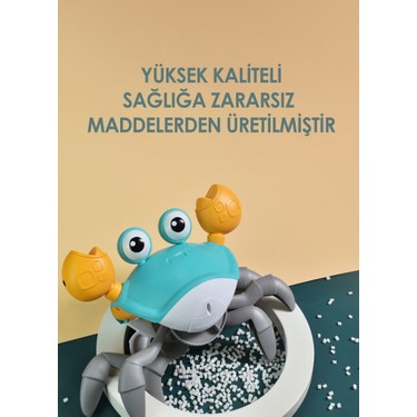Learning Fun Şarjlı Müzikli Hareketli Oyuncak Yengeç Yürüme Yardımcısı Otomatik — 3. ürün görseli