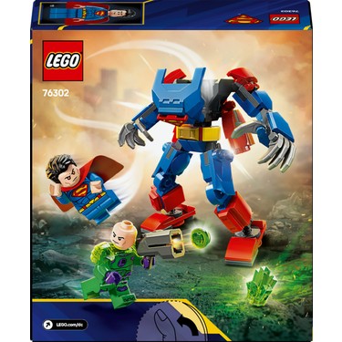 LEGO LEGO® DC Batman™ Superman™ Robotu, Lex Luthor™’a Karşı 76302 - 6 Yaş & Üzeri Çocuklar için Oyuncak — 4. ürün görseli