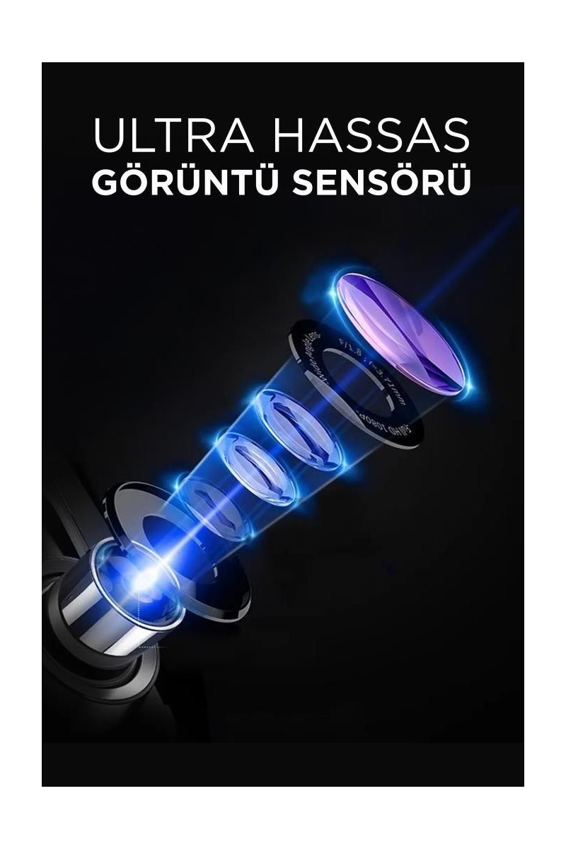 Lenovo Lenovo Araç İçi Kamera 3.2 INC Wifi Ön ve Arka Araç Kamerası S7 3280 Siyah — 3. ürün görseli