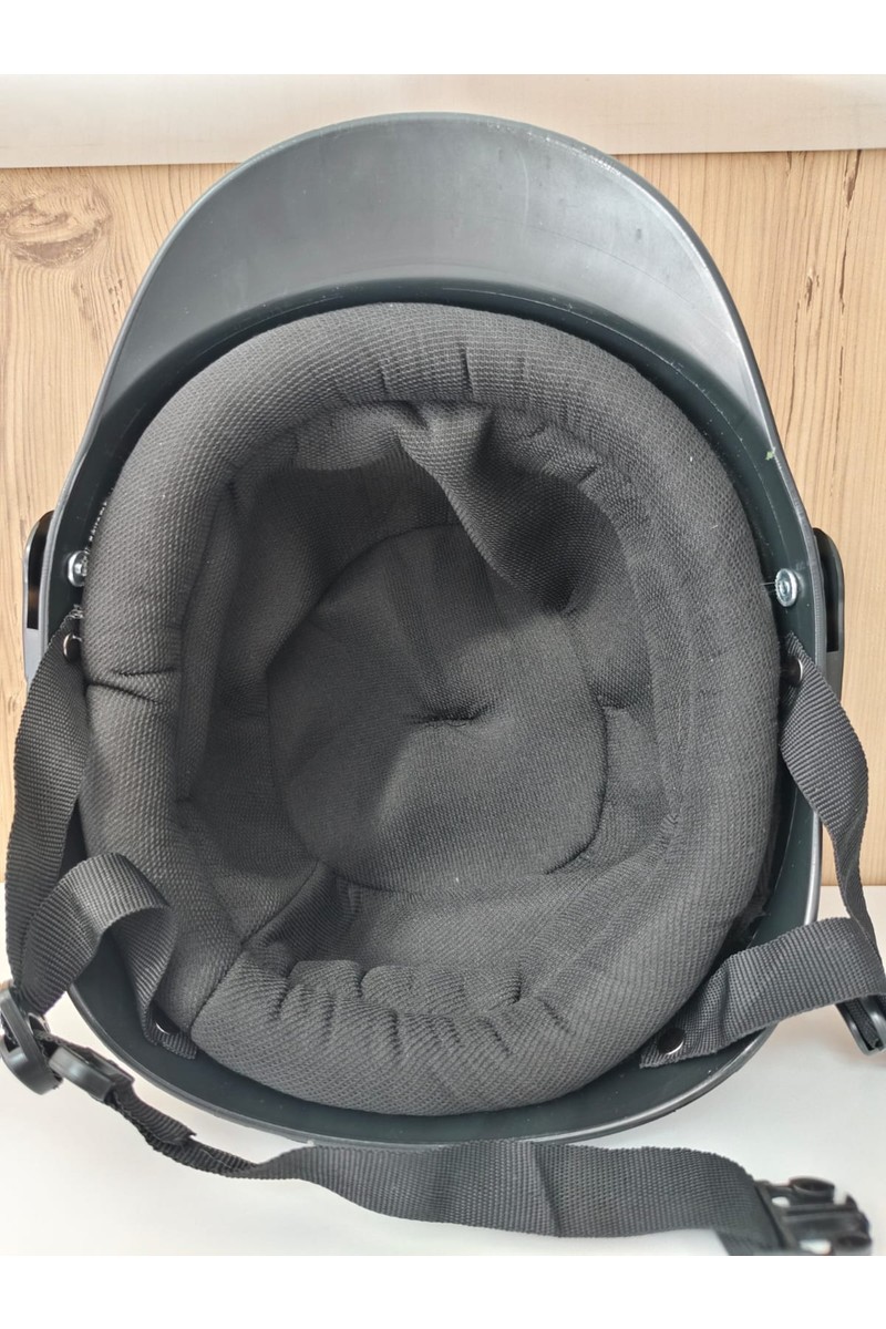 Leos Leos Motor Jokey Kask Motosiklet & Bisiklet Kaskı Siyah & Yerli Üretim & Camlı Model (Ultra Dayanıklı) — 3. ürün görseli