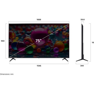 LG LG 75UA8500 75'' 190 Ekran Uydu Alıcılı 4K Ultra HD  webOS Smart — 4. ürün görseli