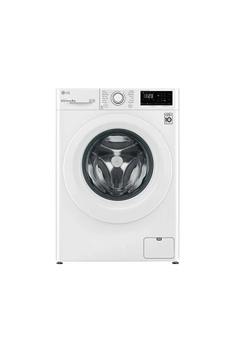 LG F4V3VYW3WE 9 kg Yıkama Kapasitesine Sahip 1400 Devir Enerji Sınıfı B Çamaşır Makinesi