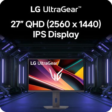 LG Lg Ultragear™ G6 27" 27G610A-B 200Hz 1ms(gtg) Qhd IPS Pivot Srgb 99% Vesa Displayhdr 400 Gaming — 5. ürün görseli