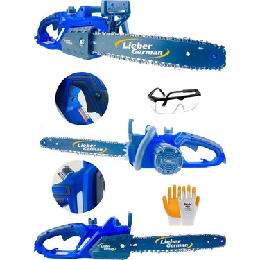 Lieber German Lieber German Teknoloji 2400 Watt Elekrikli Testere Ağaç Odun Kesim Bıçkı Orman Motoru 40 cm — 2. ürün görseli