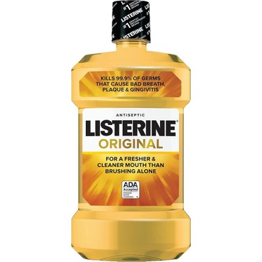 Listerine Listerine Original Ağız Bakım Gargarası 1.5 Lt Plak Çıkarma Etkisiyle Nane fiyatı ve görseli
