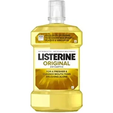 Listerine Listerine Original Ağız Bakım Gargarası 1.5 Lt Plak Çıkarma Etkisiyle Nane — 2. ürün görseli