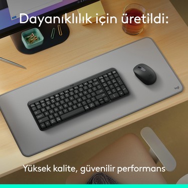 Logitech Logitech K250 Kablosuz Türkçe Klavye - Bluetooth Bağlantılı Kompakt Tasarım ile Ev Ofis — 2. ürün görseli
