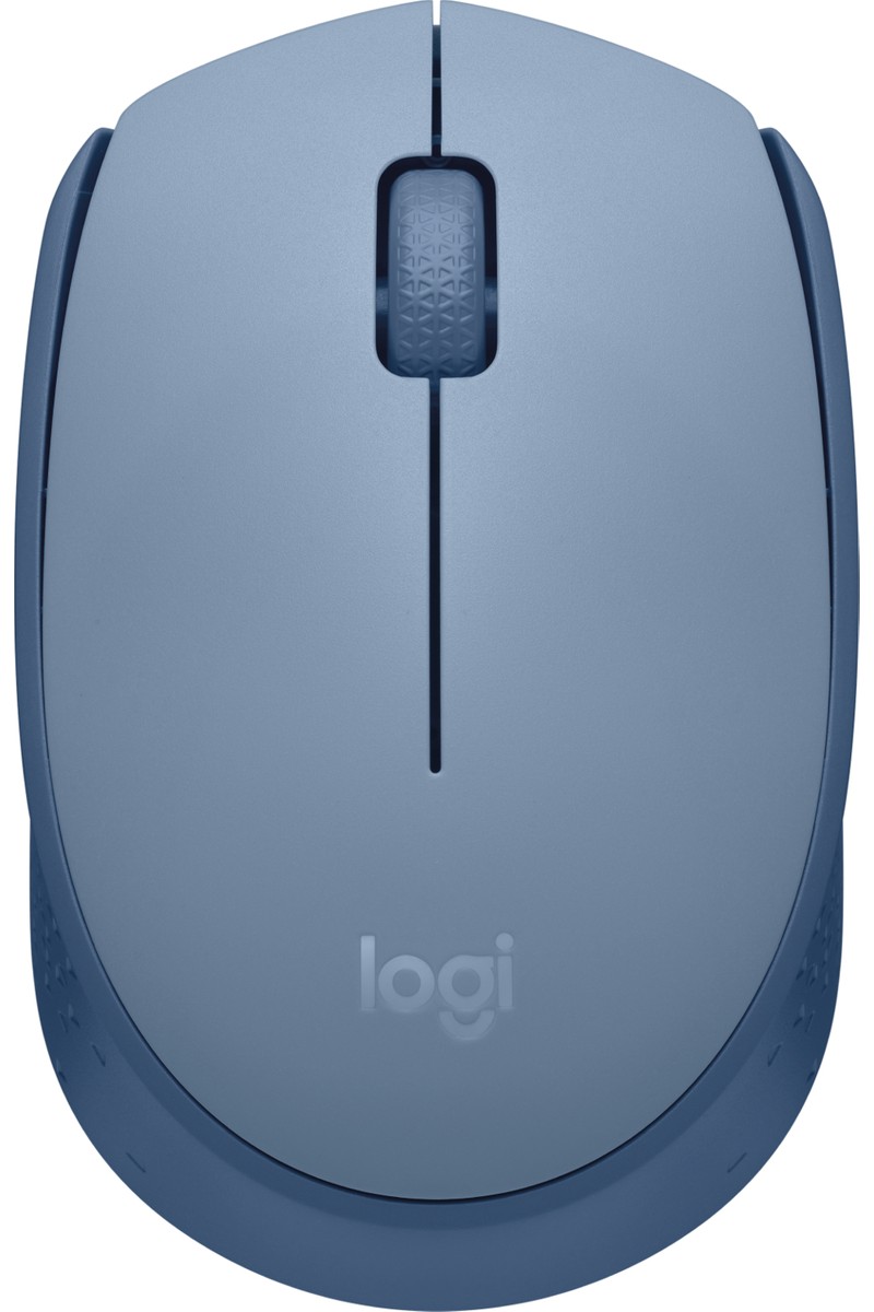 Logitech M171 USB Alıcılı Kablosuz Kompakt Mouse - Açık Mavi